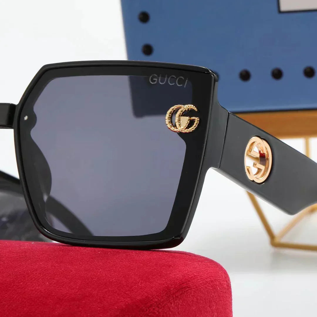 5-color fashion double graffiti printing sunglasses