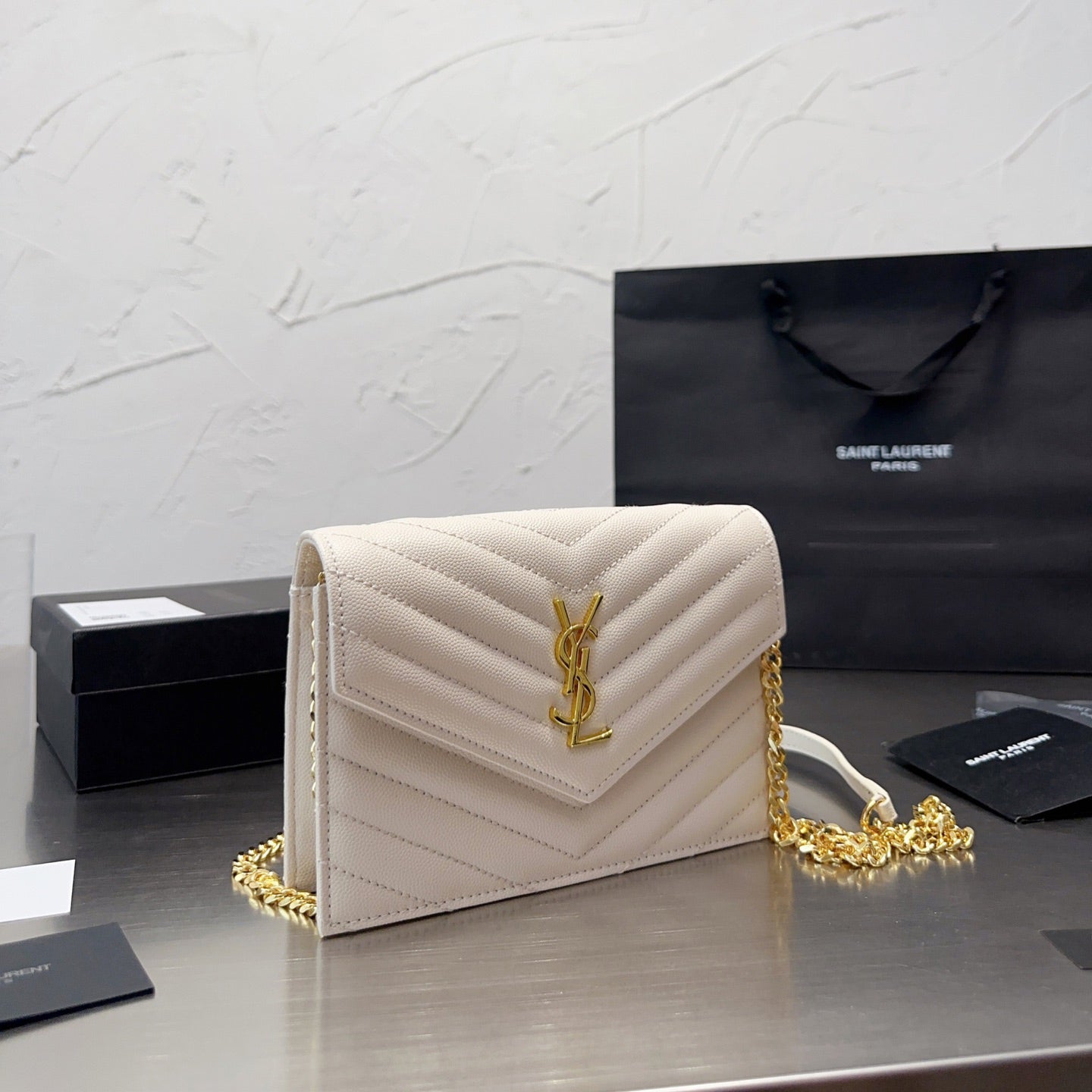 Envelope Wallet Chain Bag