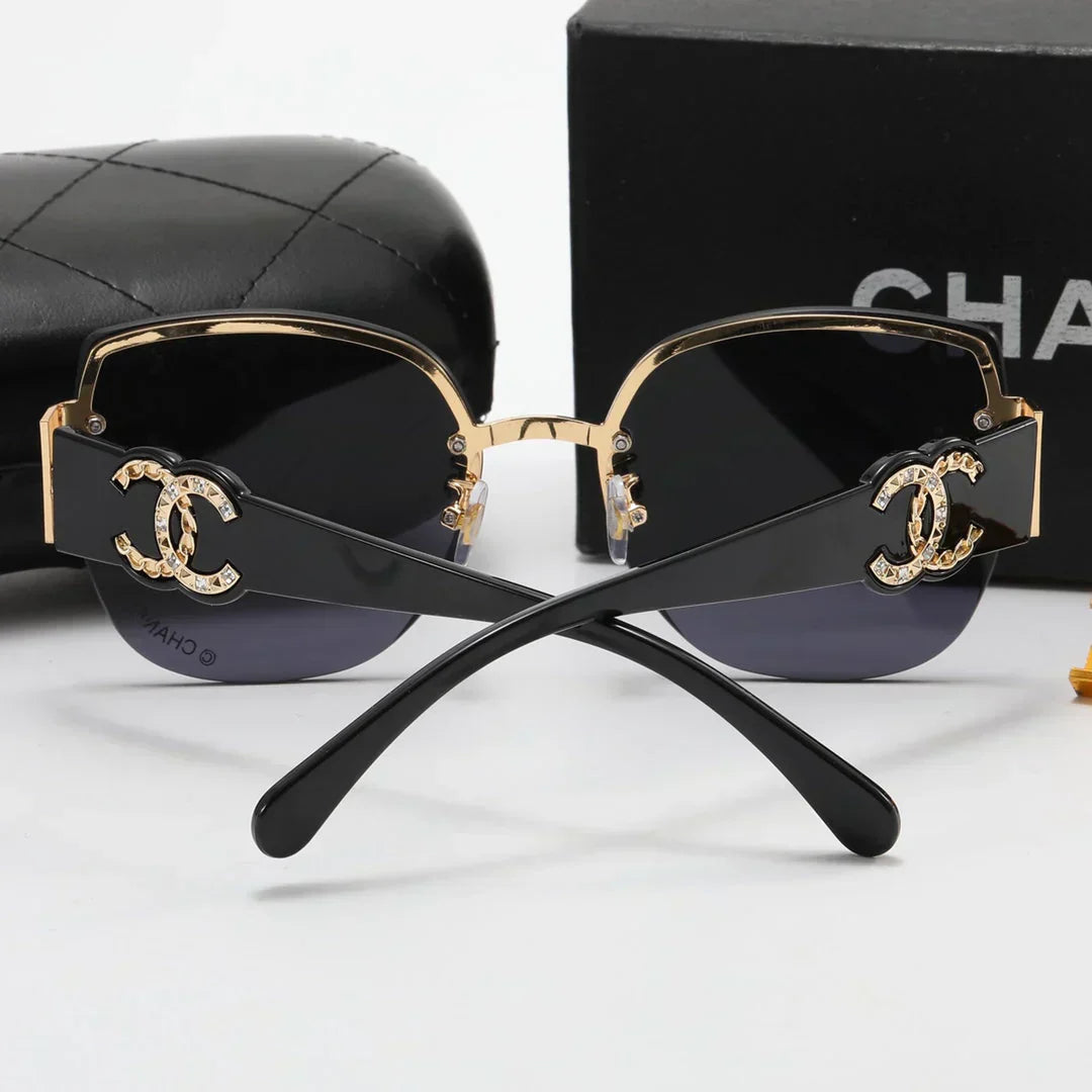 6-Color Fashion Temple Polarized Sunglasses