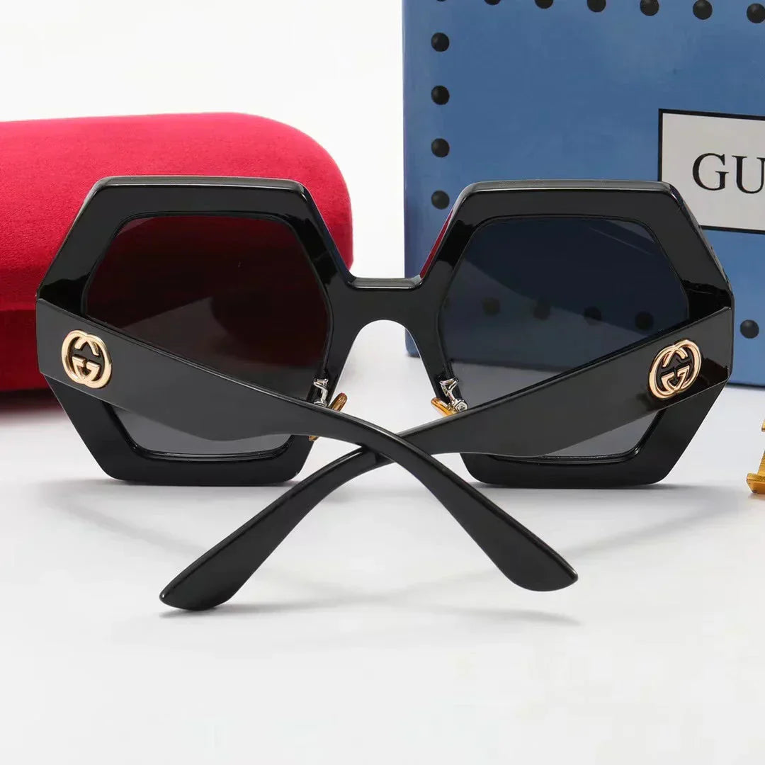6-color fashion rhombus frame sunglasses polarizer