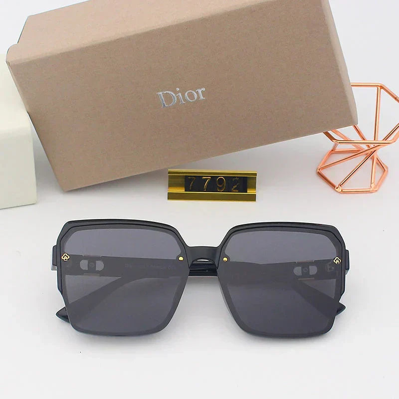 5 Colors Simple Mosaic Polarized Sunglasses