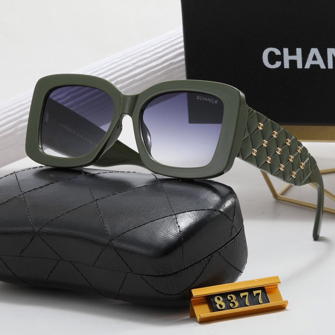 7 colors high-end UV protection sunglasses 8377