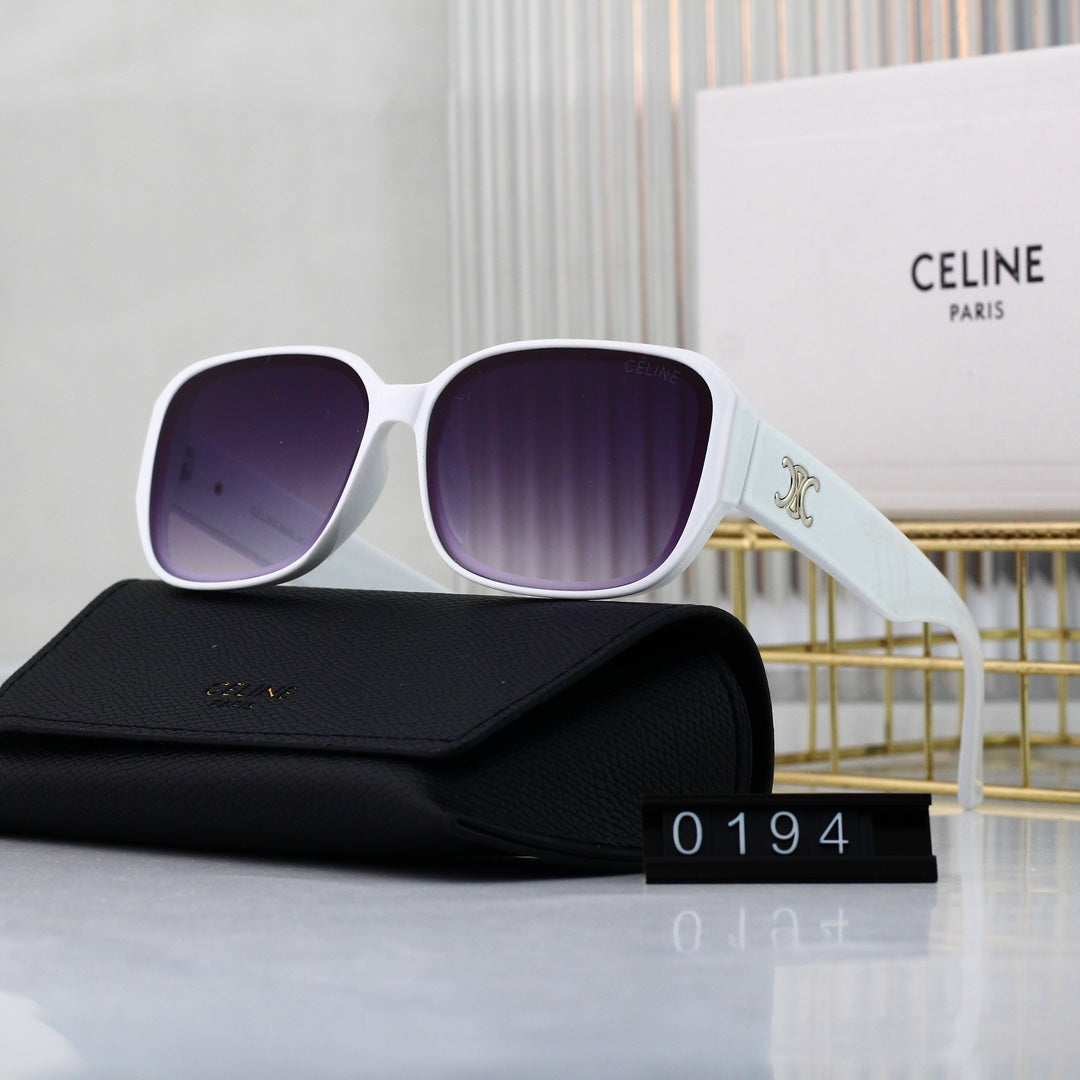 6-color Polaroid nylon HD lenses Full frame design sunglasses 0194