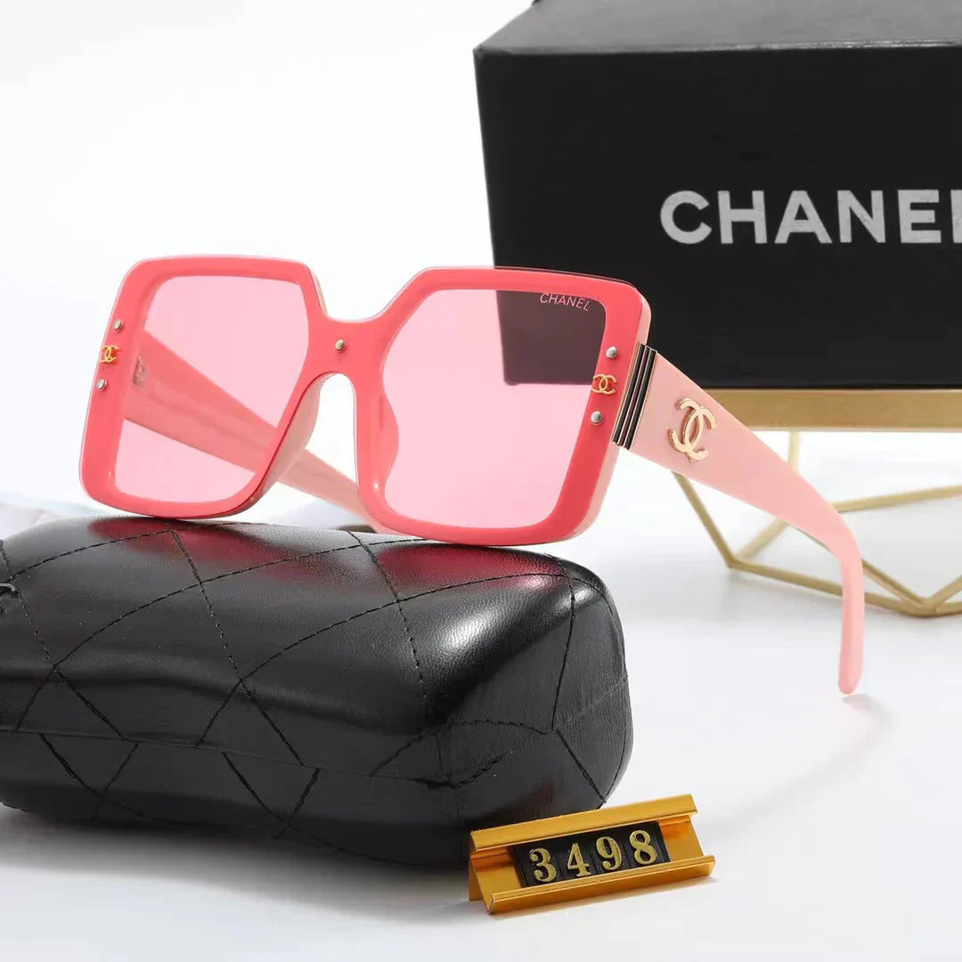 8-color stripe printing temple polarized sunglasses
