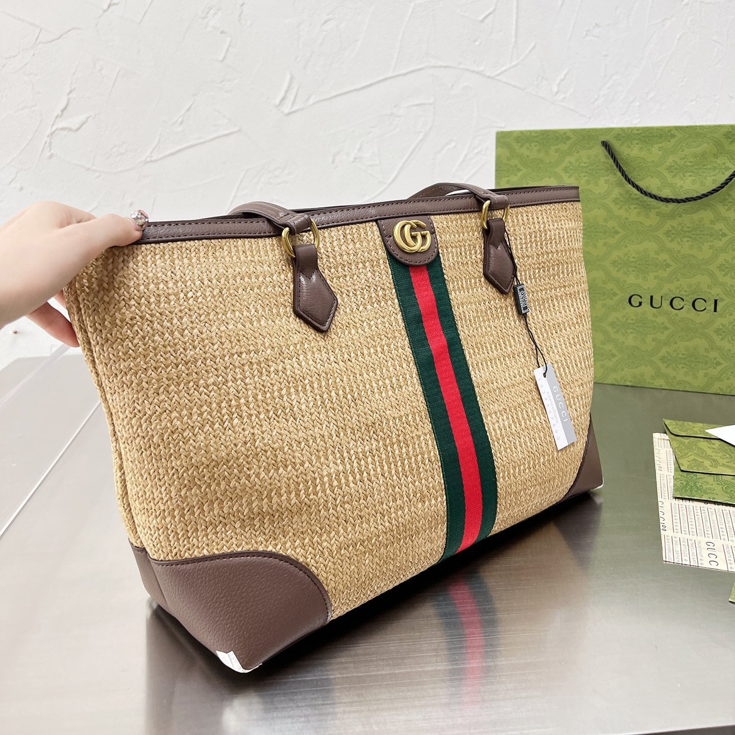 Ophidia Series Braided Tote