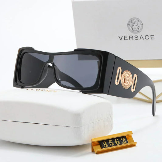 5-color fashion letter temple sunglasses polarized glasses