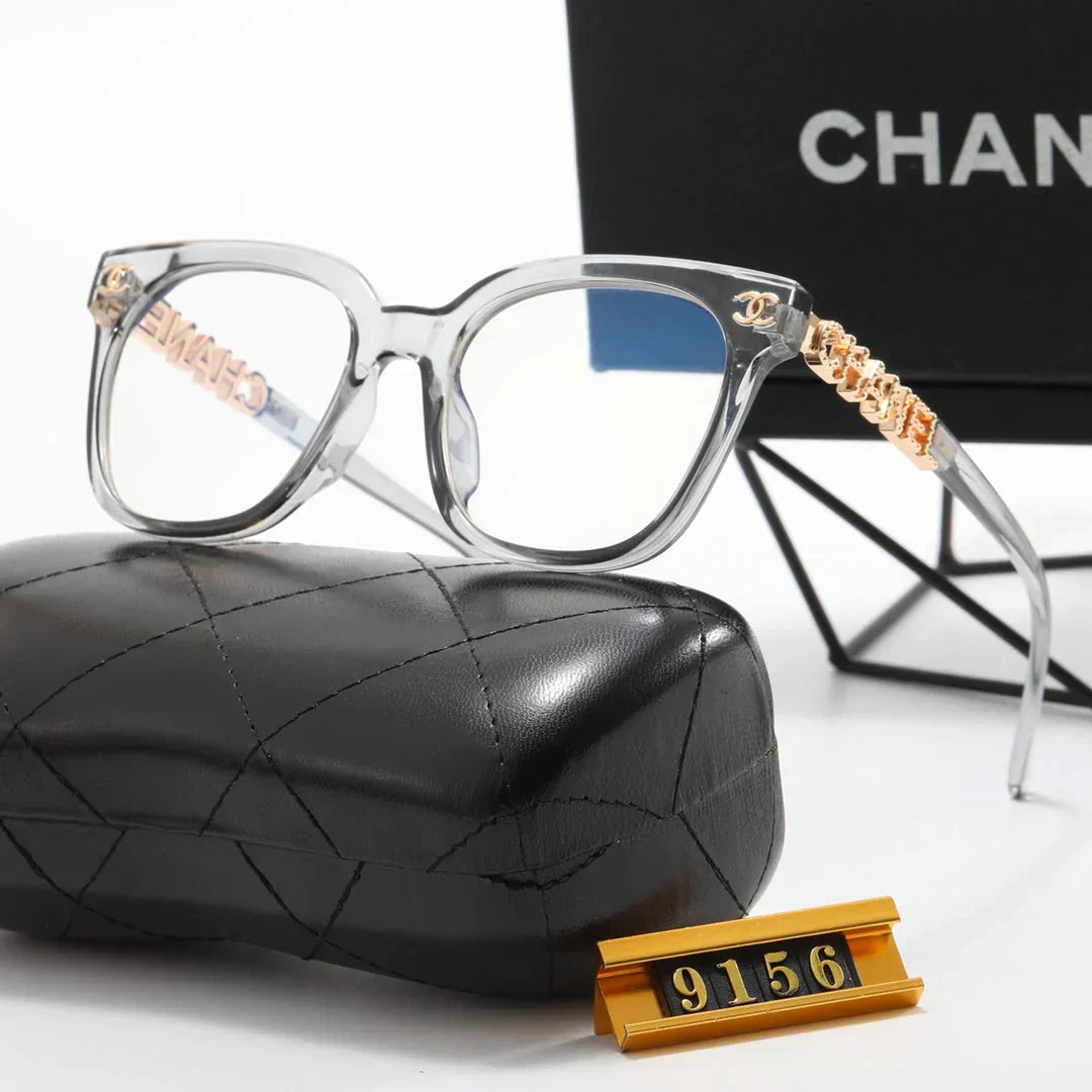 7-color fashion  hollow letter sunglasses