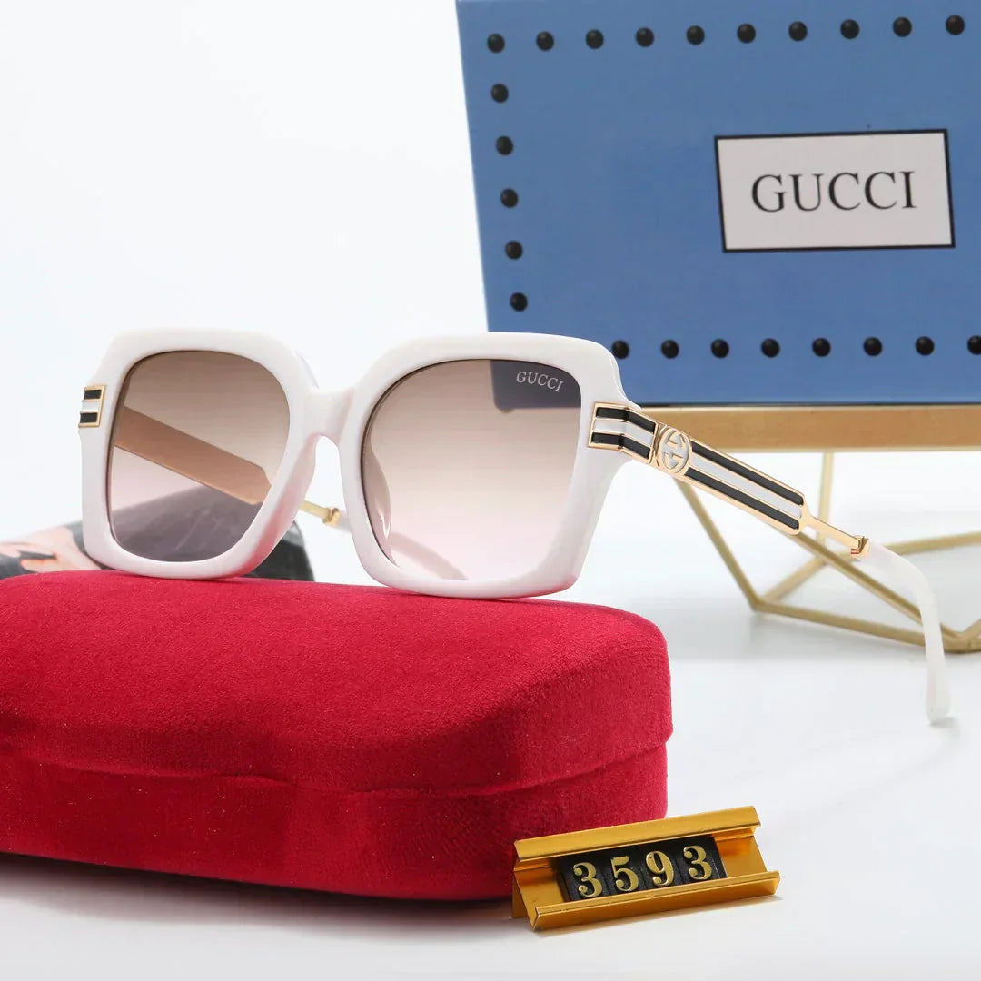 5-color fashion printing stripe polarized sunglasses with temples