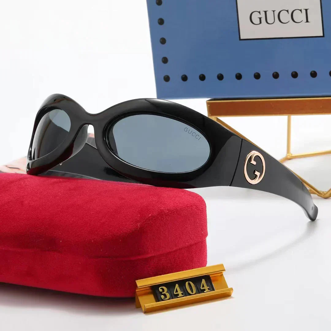 4-color fashion letter polarized sunglasses