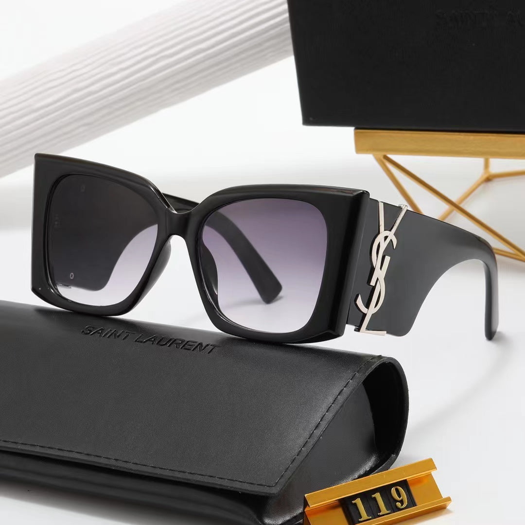 7 colors fashion big frame sunglasses