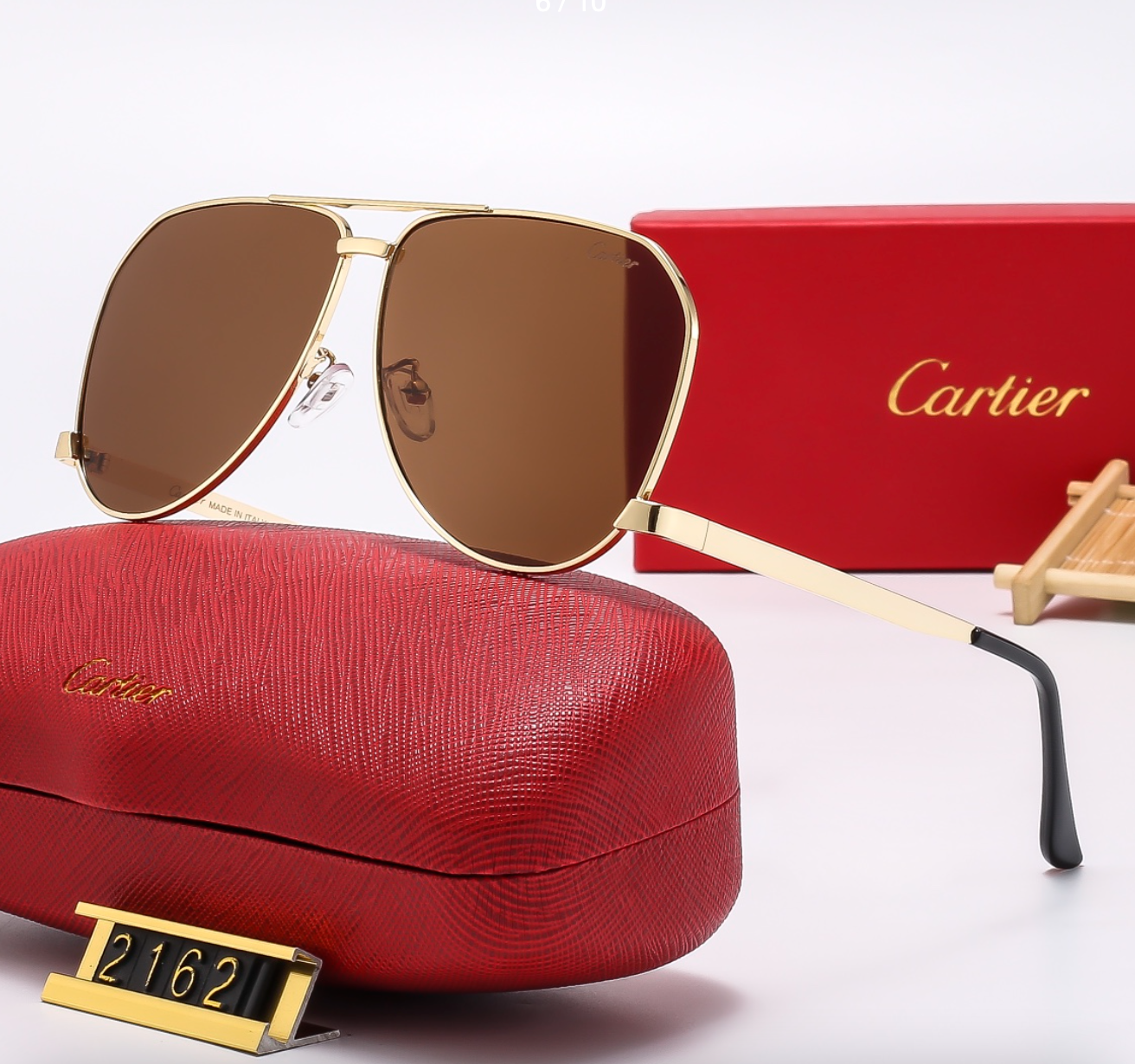 5 Color Women's Metal Sunglasses