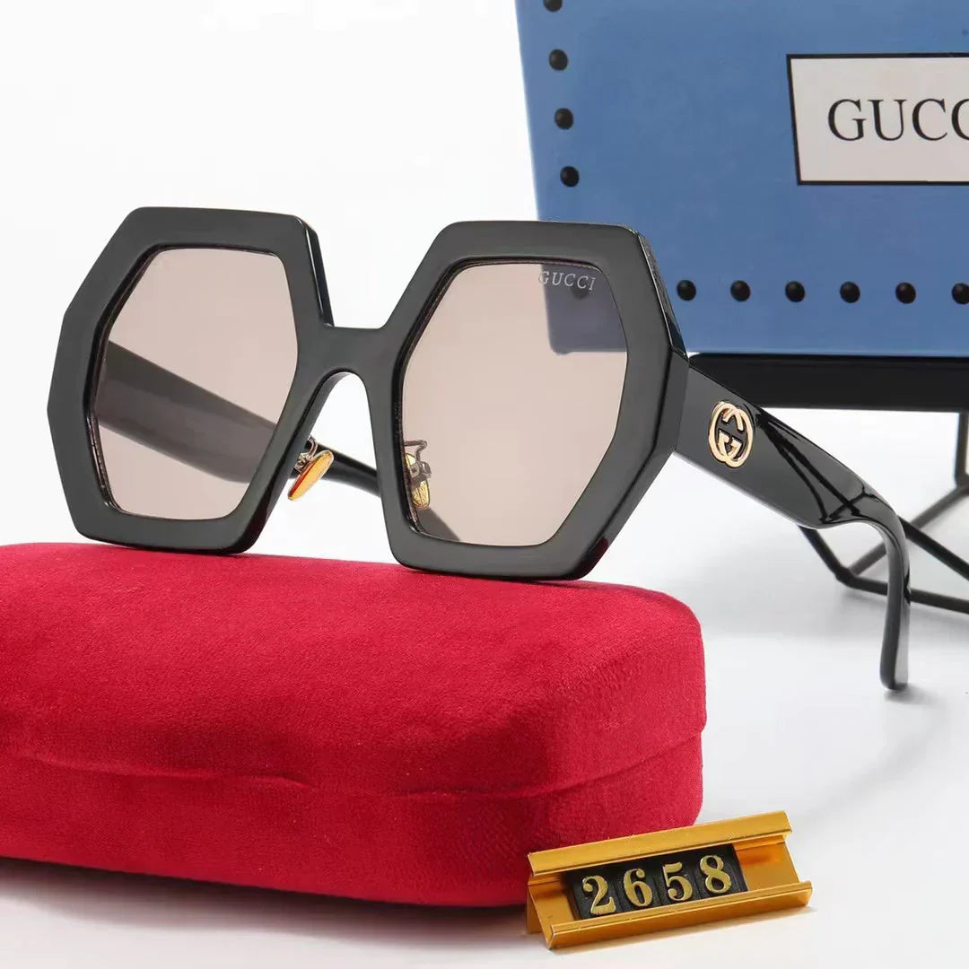 6-color fashion  rhombus frame sunglasses polarizer