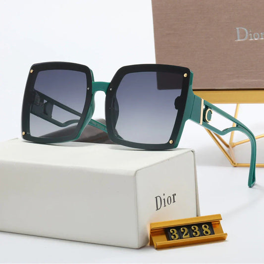 5 colors simple hollowed out mirror leg polarized sunglasses