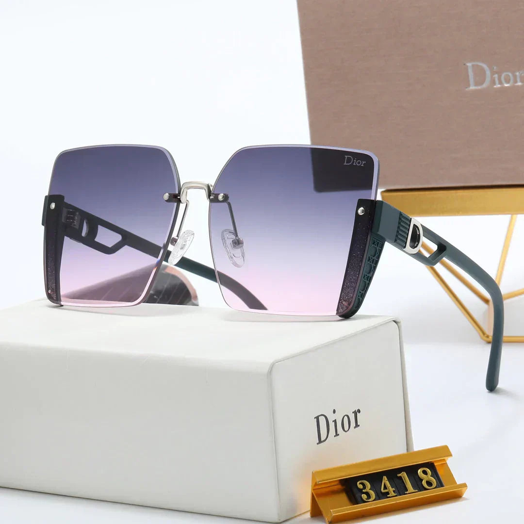 4 color fashion gradient  polarized sunglasses