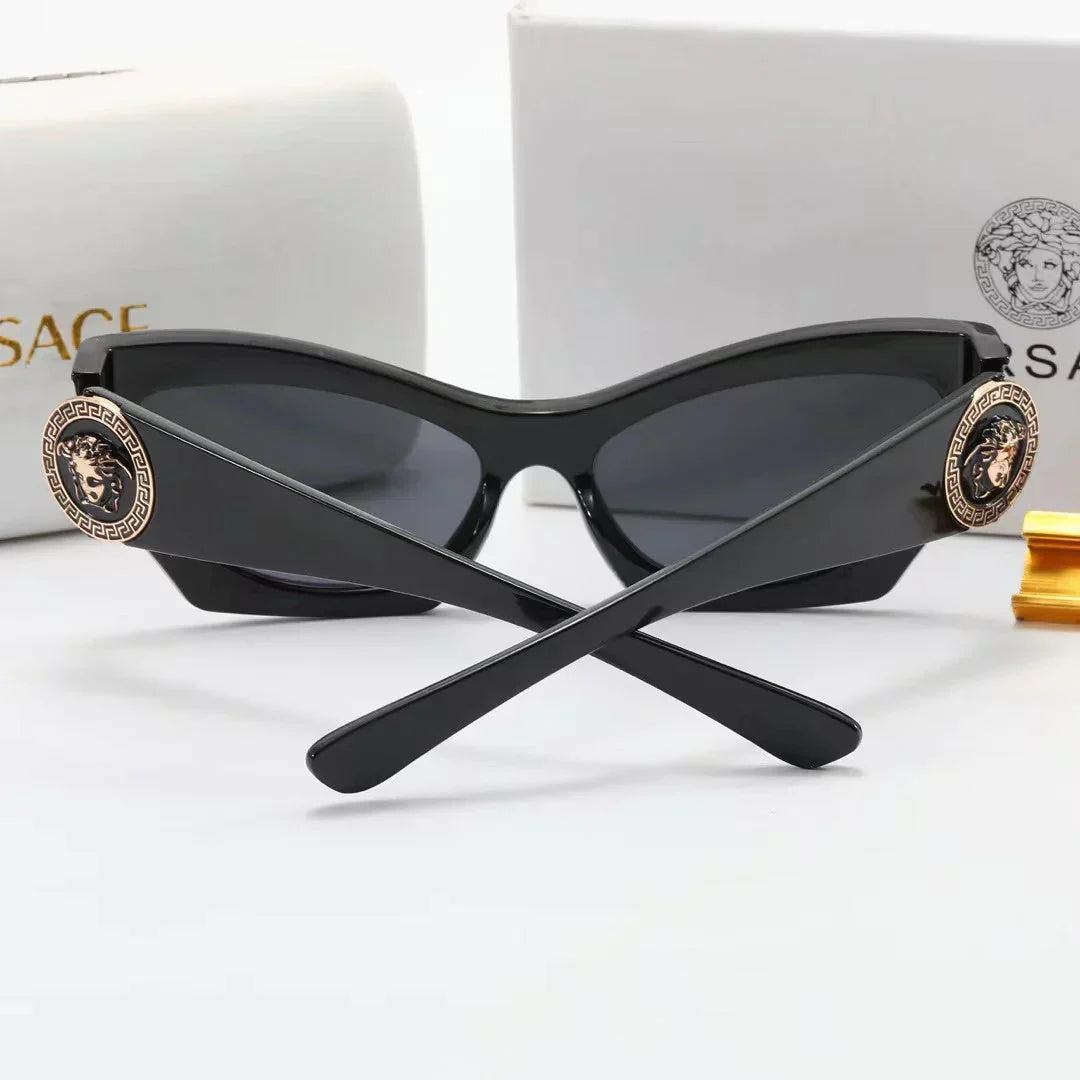 4-color fashion lion head polarized sunglasses