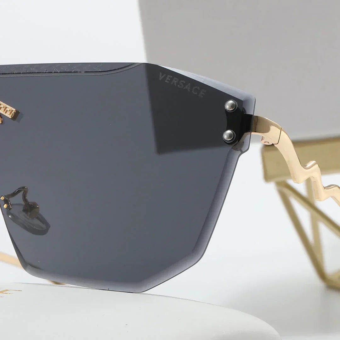 5 Colors Fashion One Piece Printed Lens Polarized Sunglasses