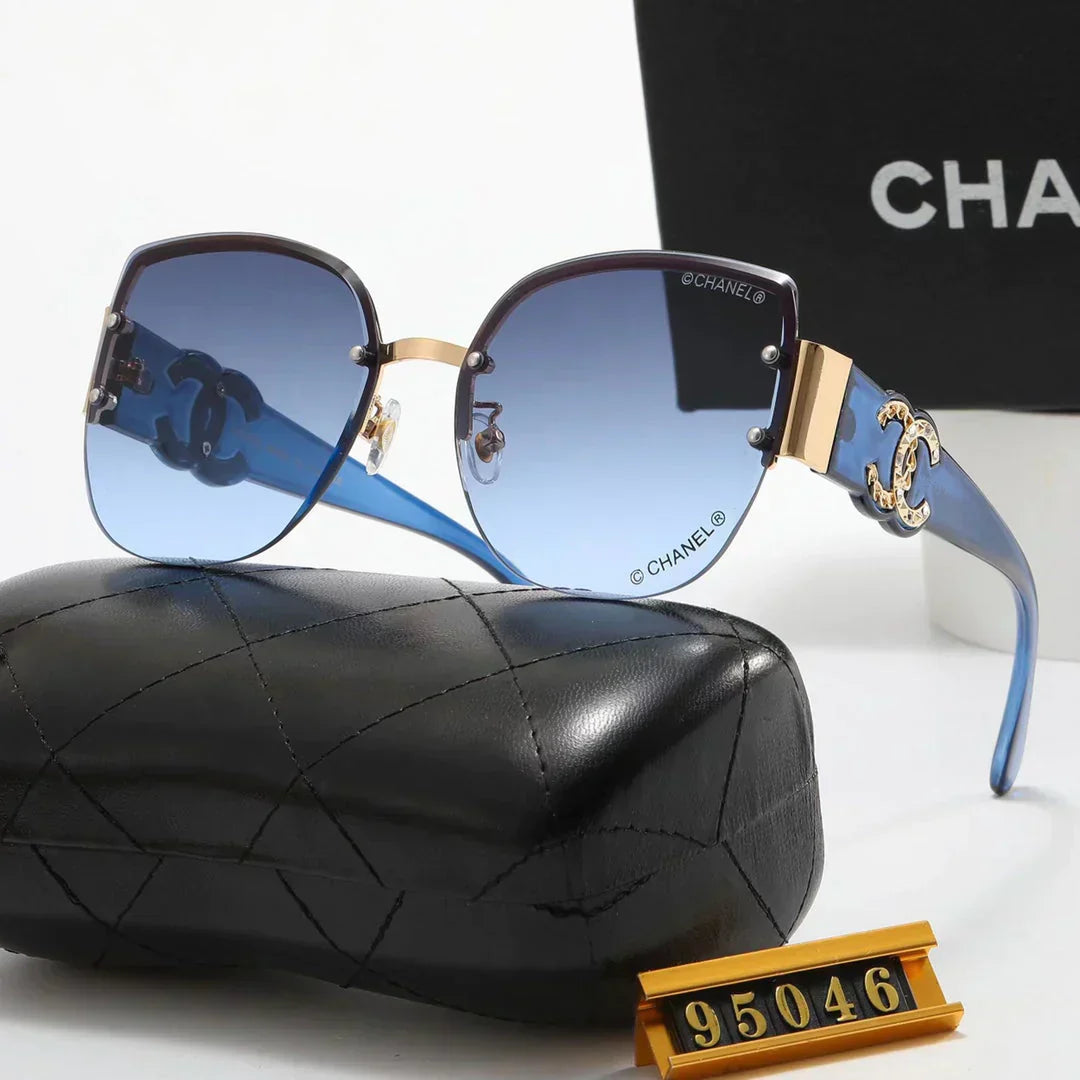 6-Color Fashion  Temple Polarized Sunglasses