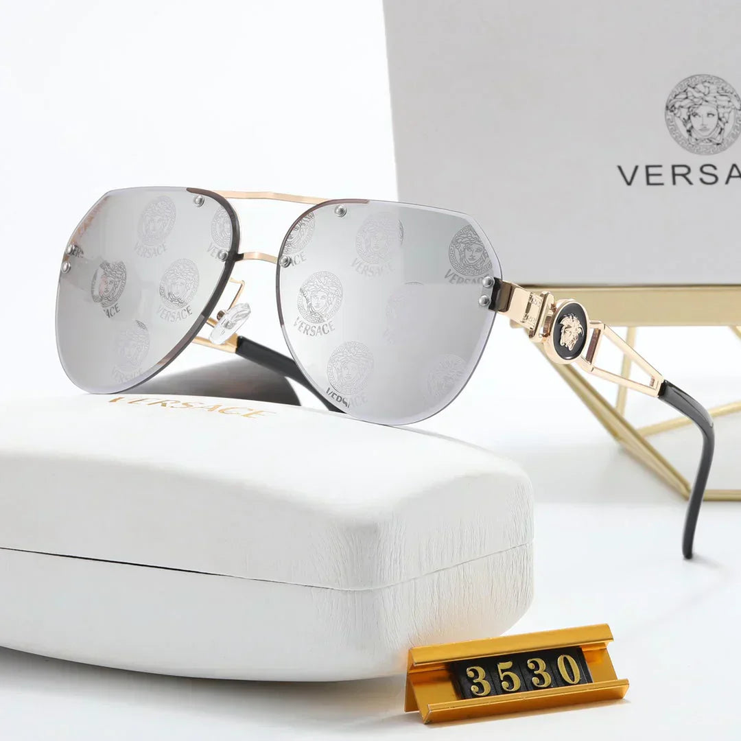 6-color stylish letter sunglasses