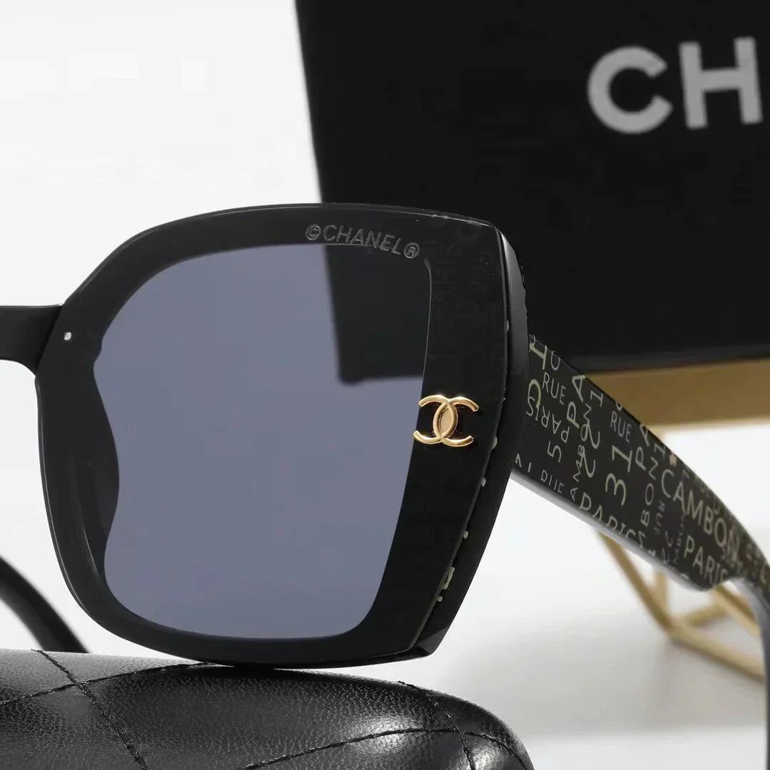 5-color fashion graffiti print sunglasses