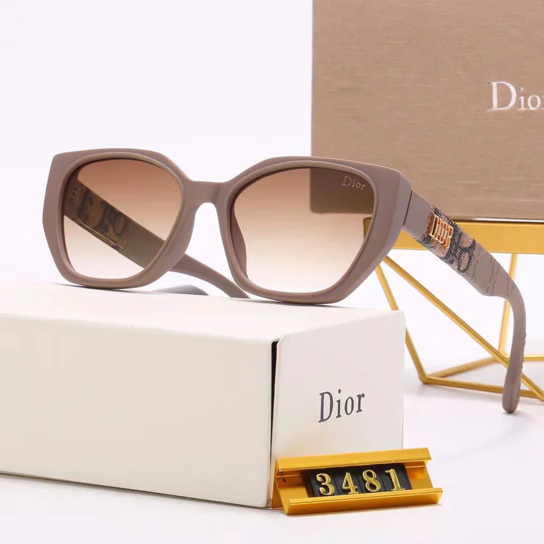 4-color fashion printing temple polarized sunglasses
