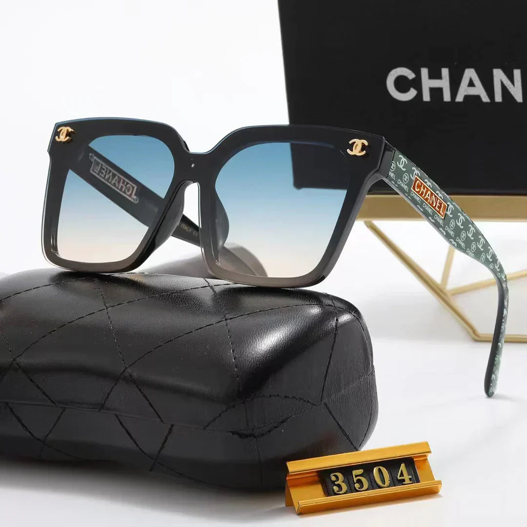 6-color fashion temple polarized sunglasses