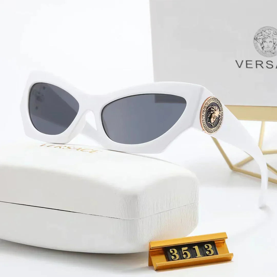 4-color fashion lion head polarized sunglasses