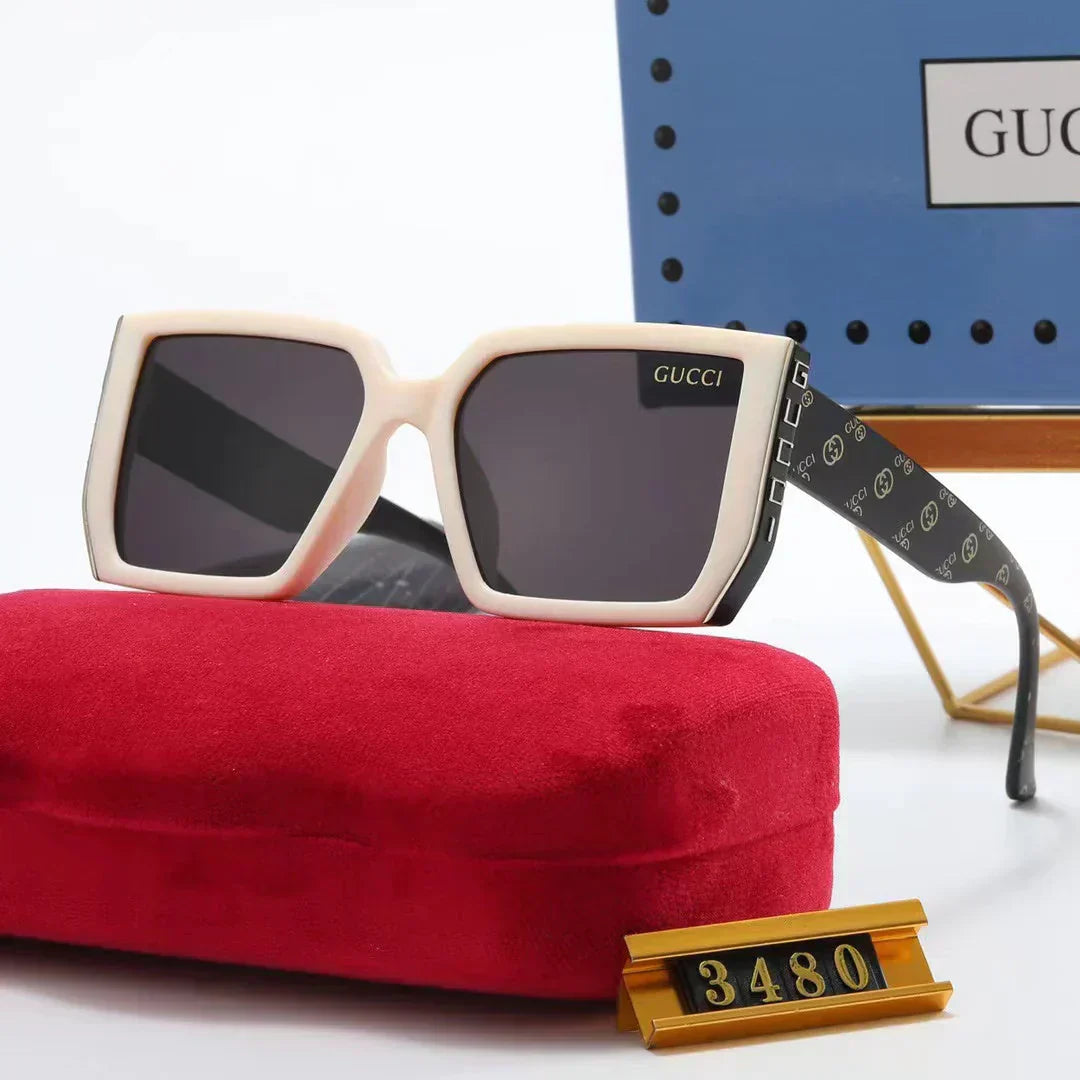 4-color fashion printing graffiti polarized sunglasses