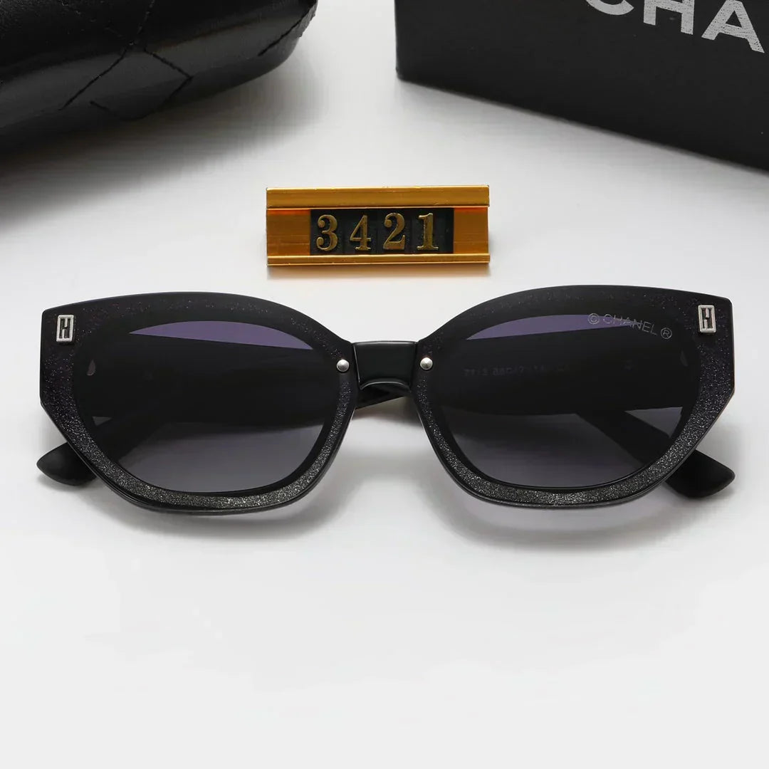 4 color silver frosted frame polarized sunglasses