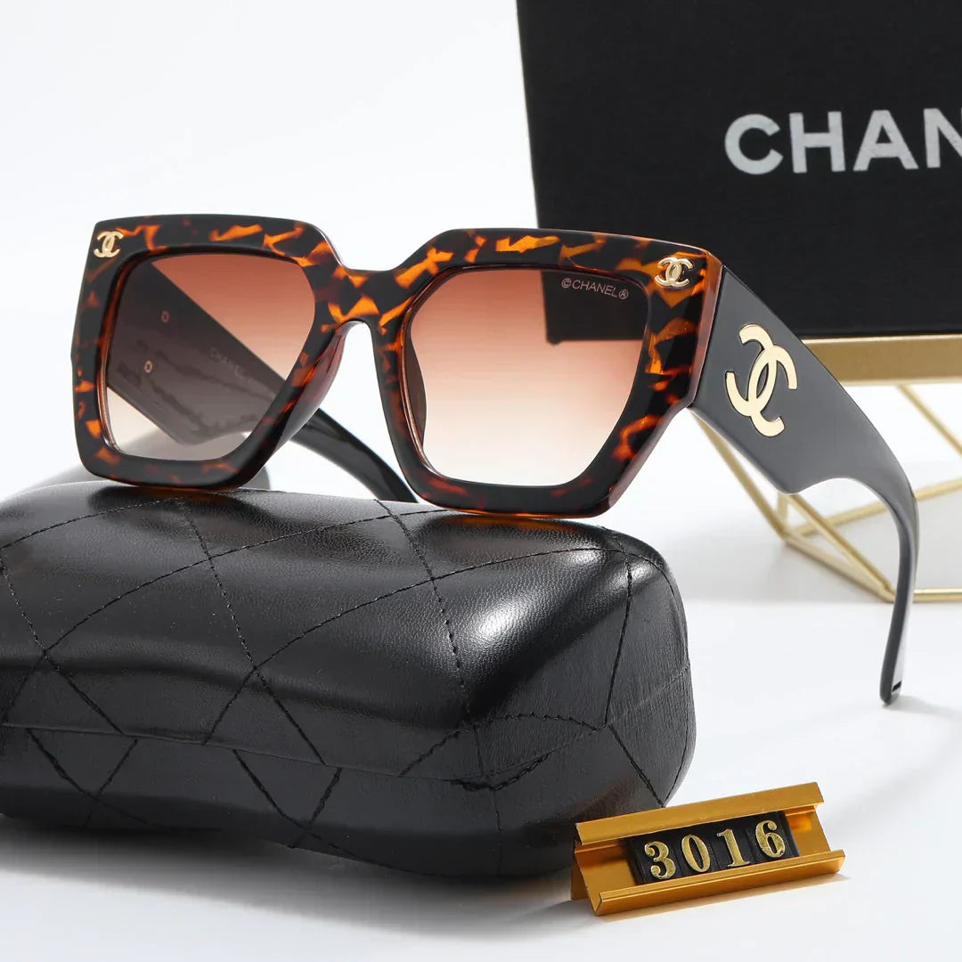 4-Color Fashion  Temple Polarized Sunglasses