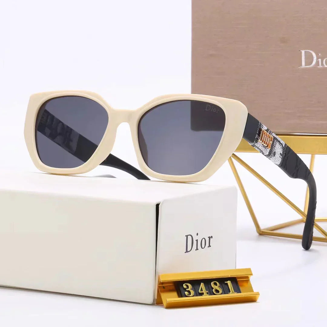 4-color fashion printing temple polarized sunglasses