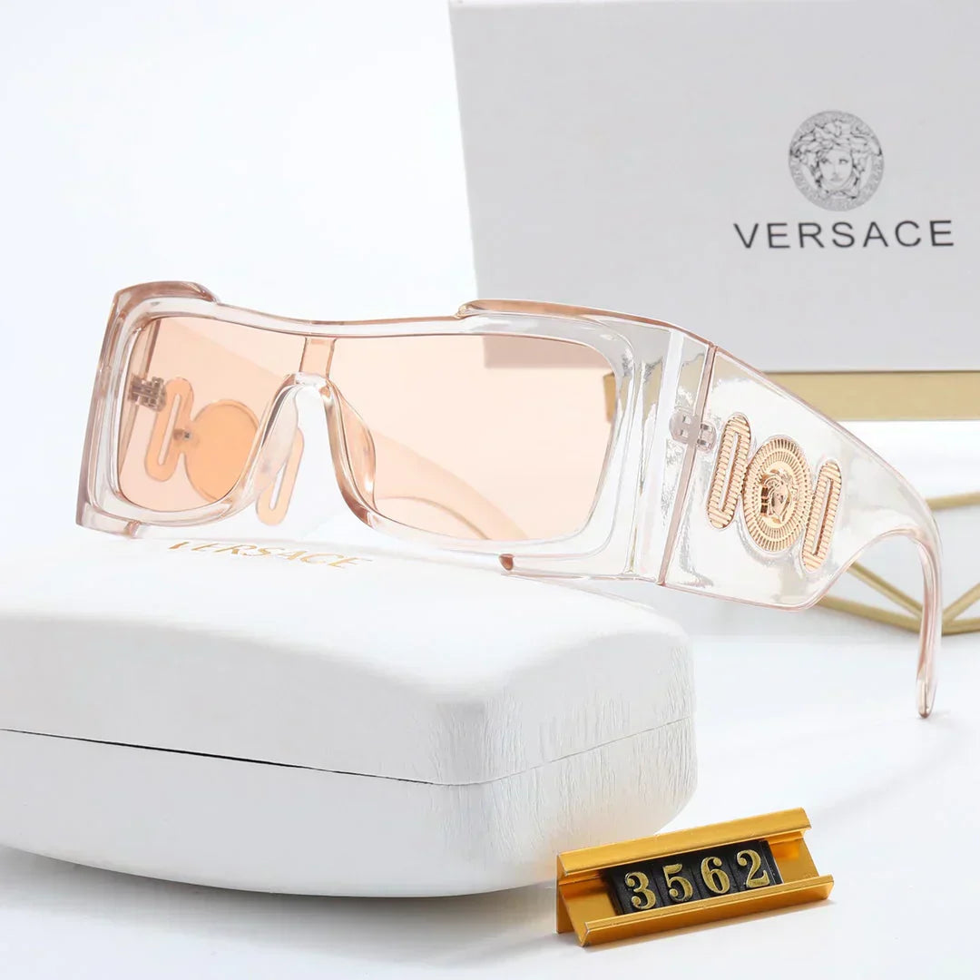 5-color fashion letter temple sunglasses polarized glasses