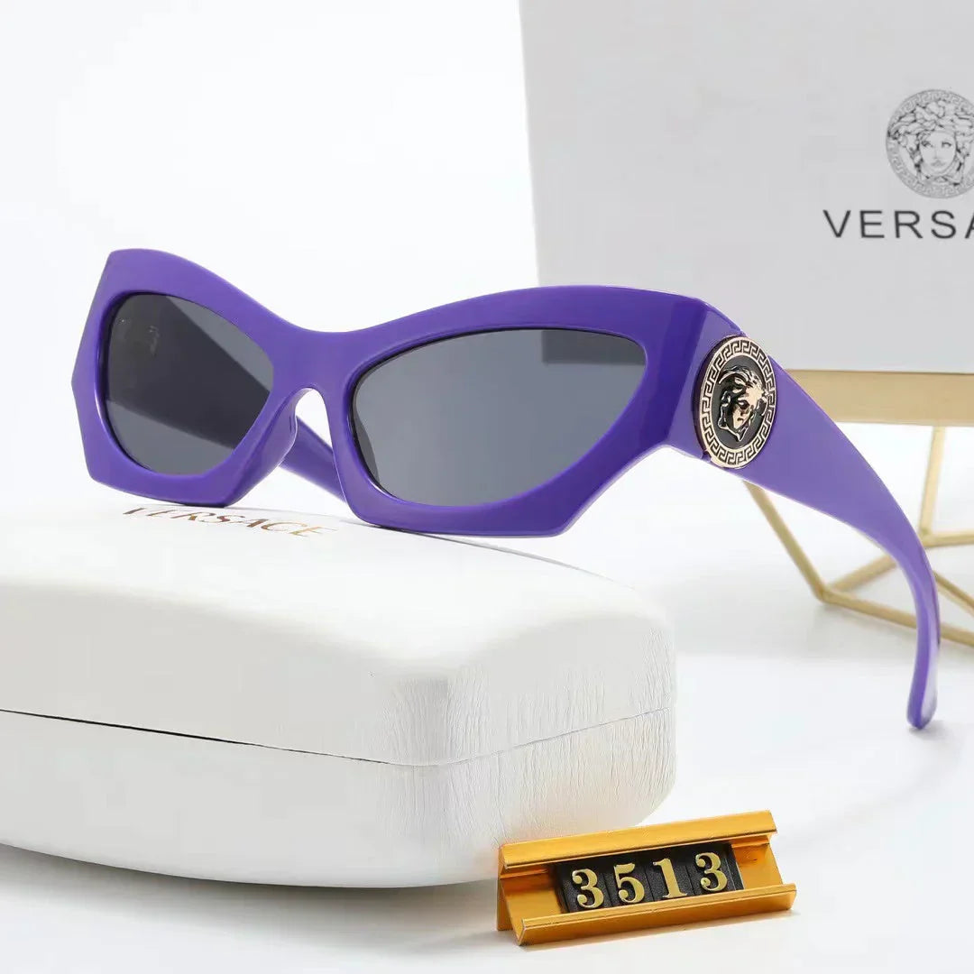4-color fashion lion head polarized sunglasses
