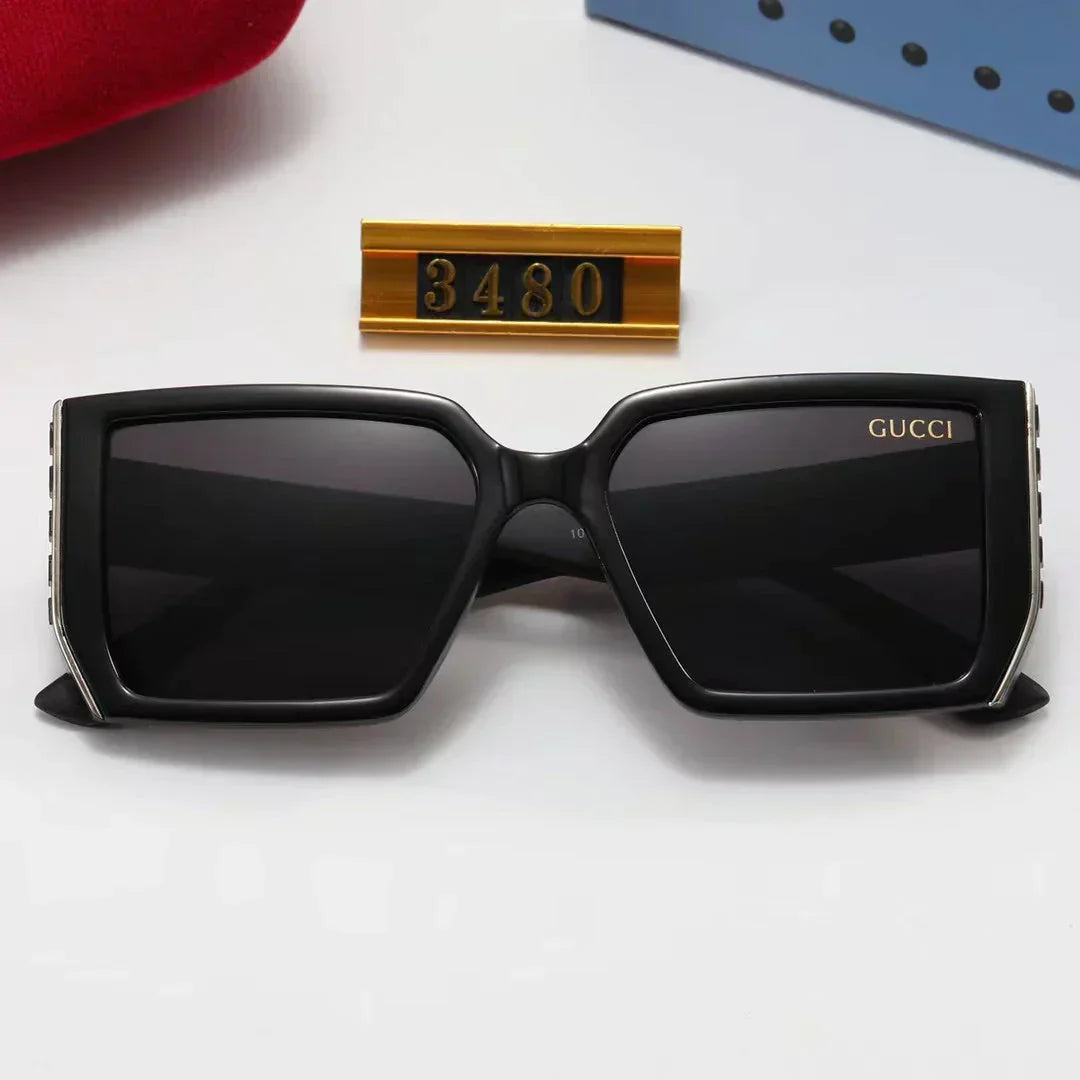 4-color fashion printing graffiti polarized sunglasses