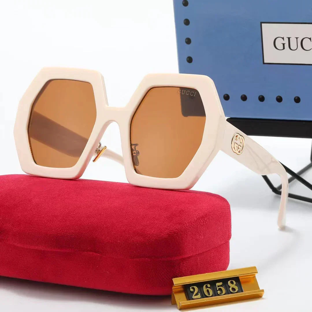 6-color fashion  rhombus frame sunglasses polarizer