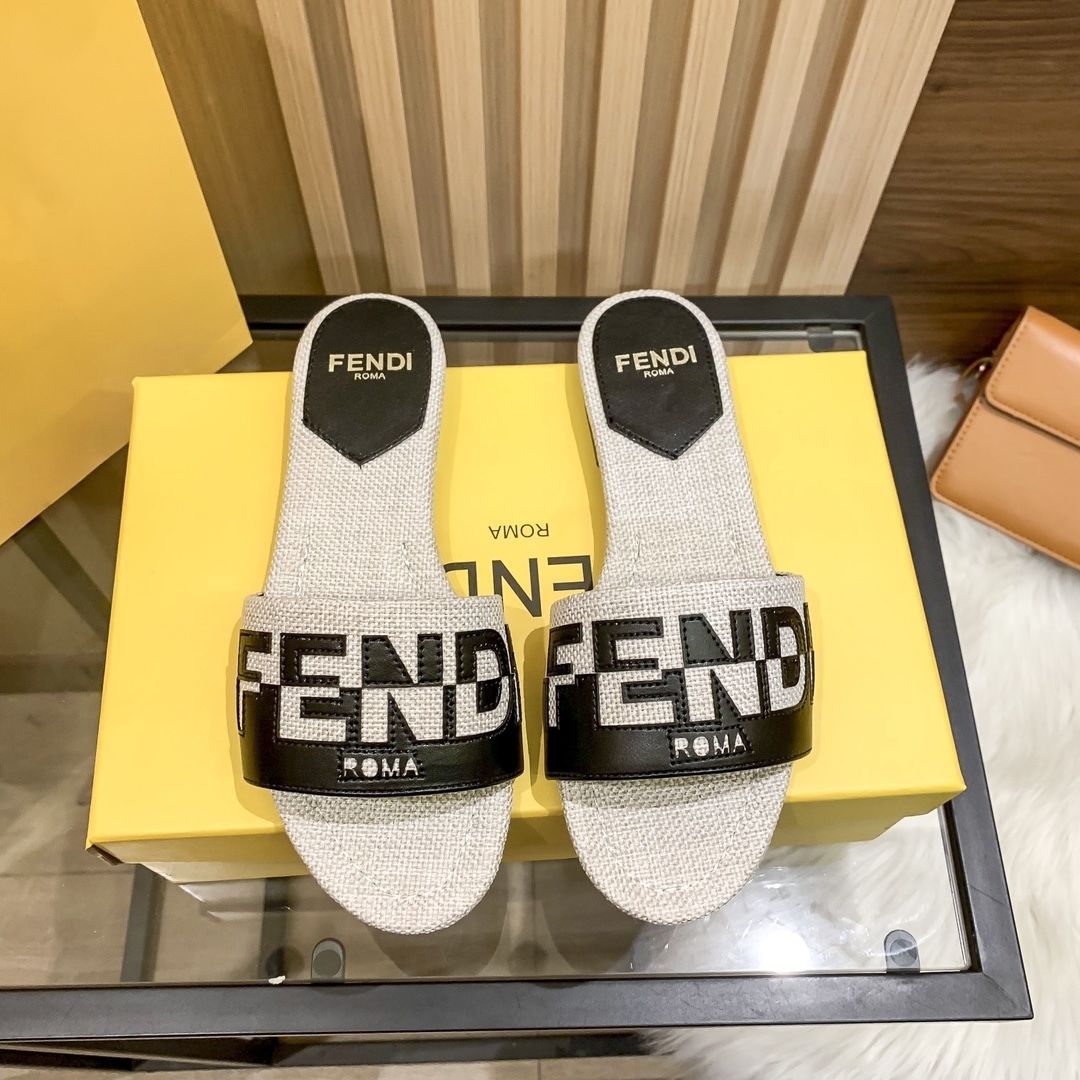 Monogrammed Classic Flat Slippers