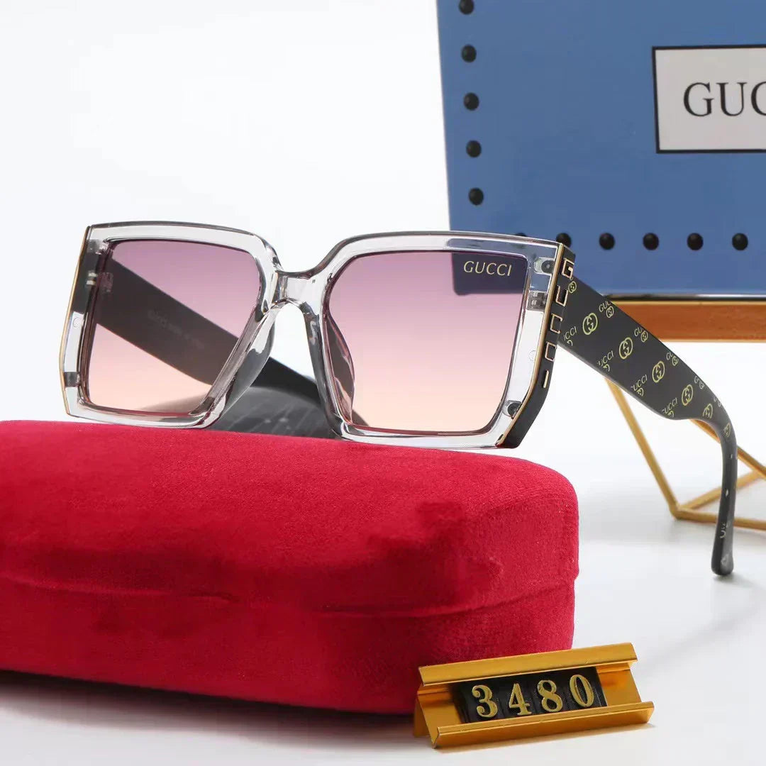 4-color fashion printing graffiti polarized sunglasses