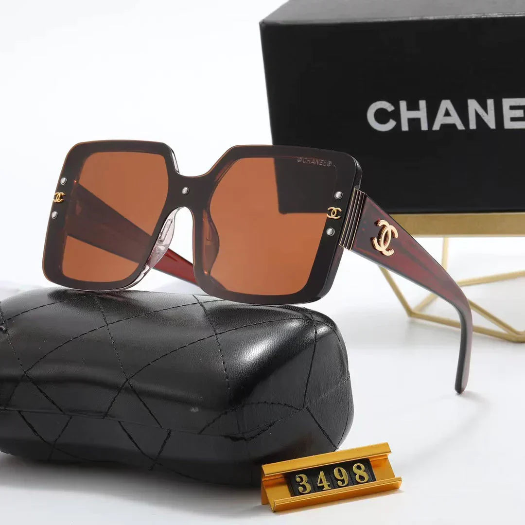 8-color stripe printing temple polarized sunglasses