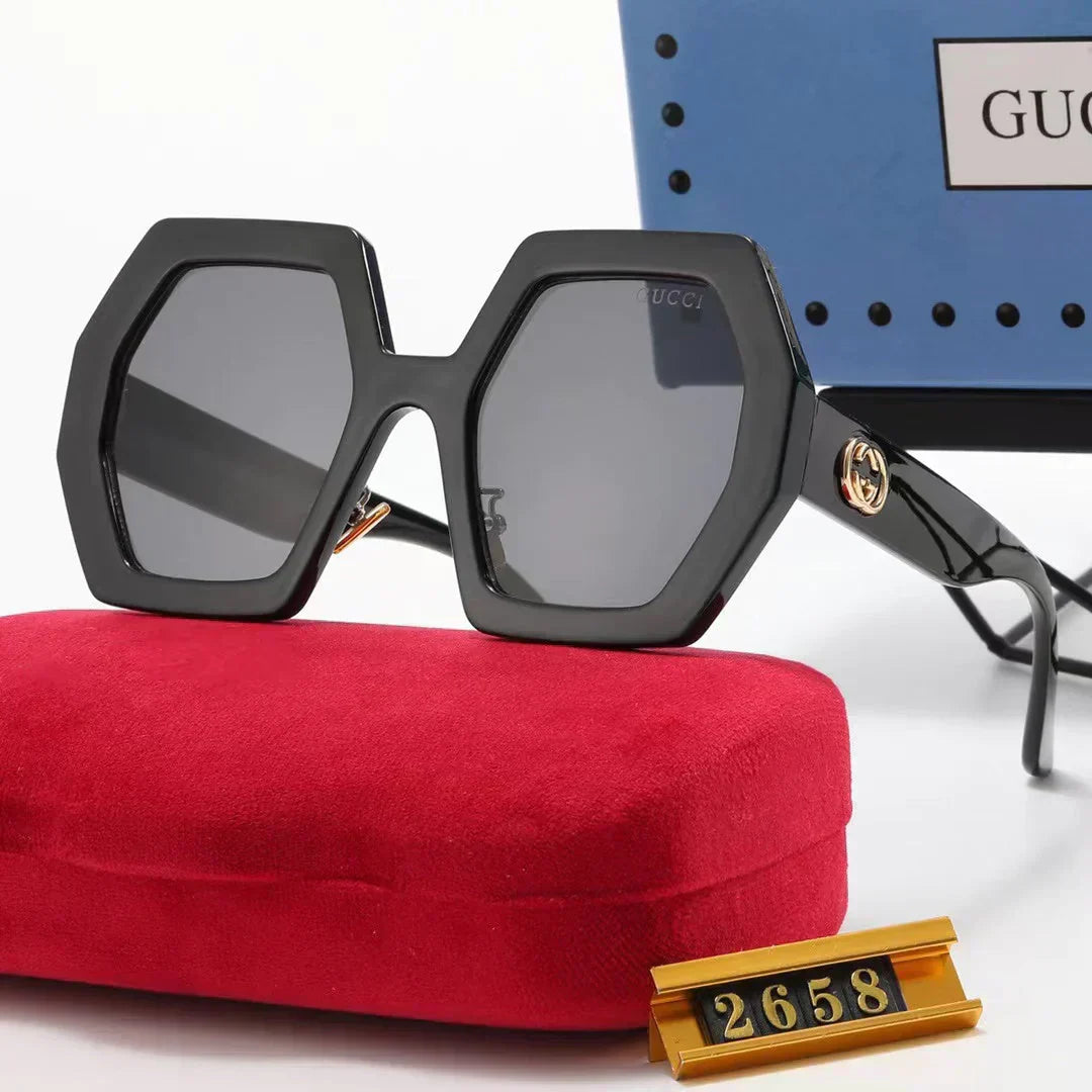 6-color fashion  rhombus frame sunglasses polarizer