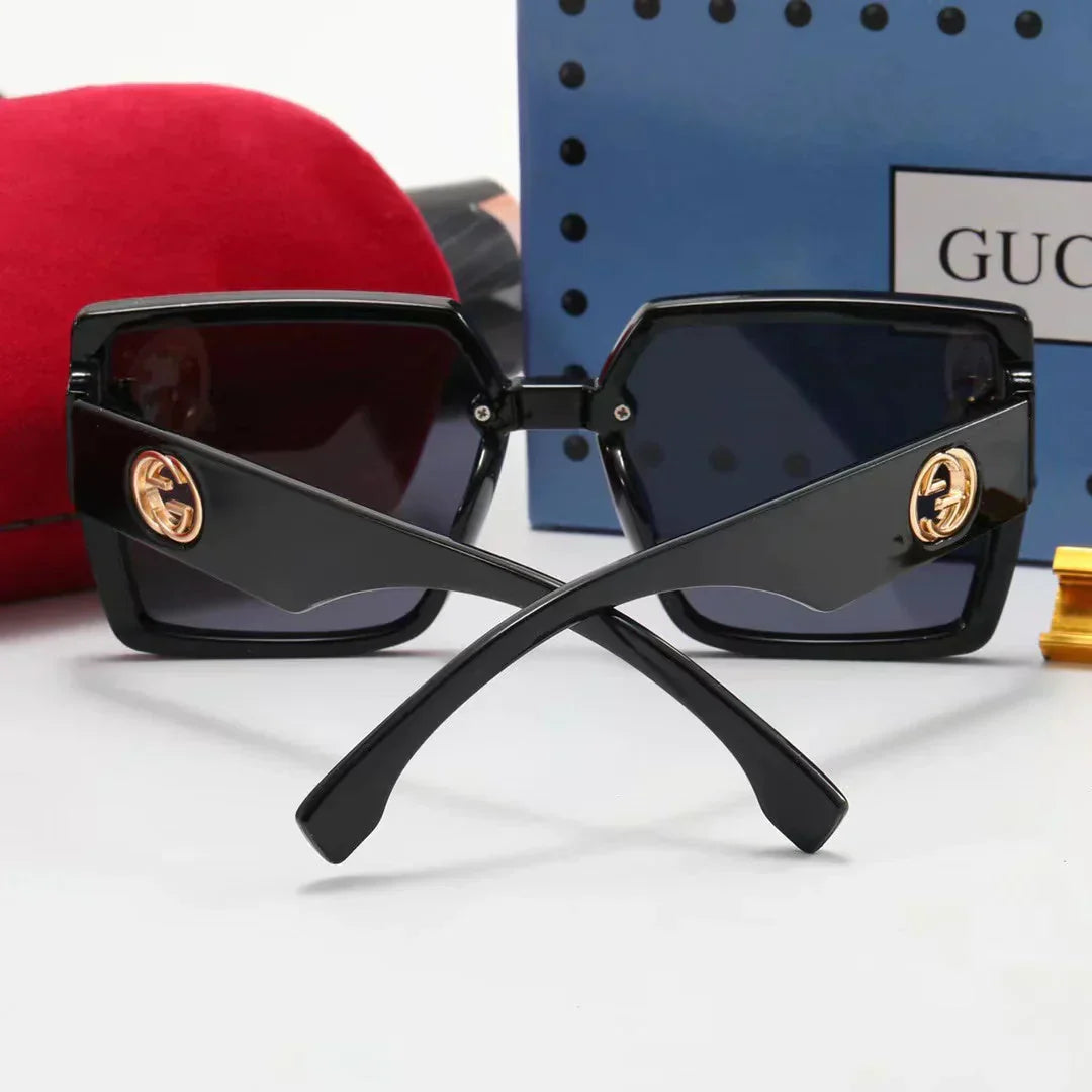 5-color fashion double graffiti printing sunglasses