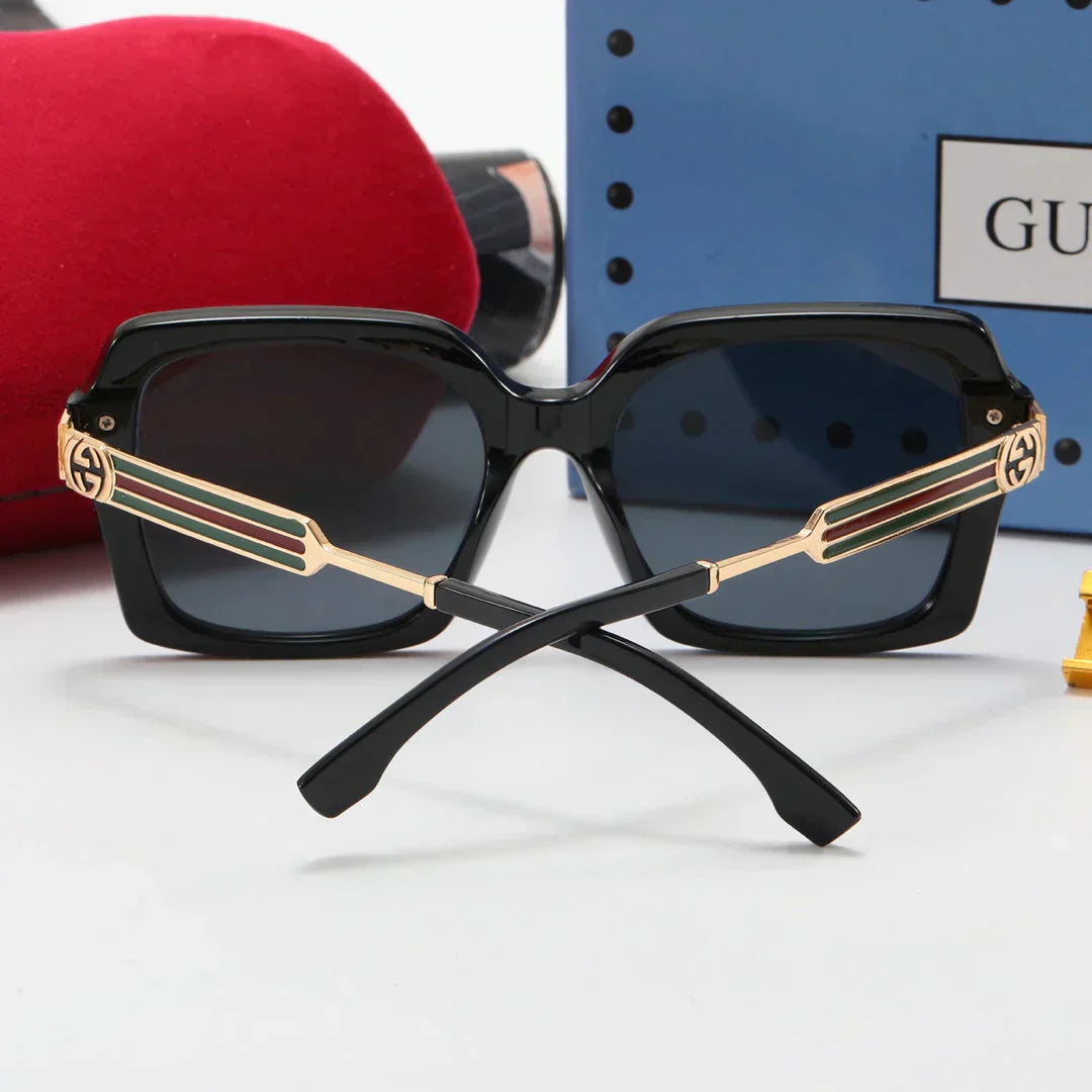 5-color fashion printing stripe polarized sunglasses with temples