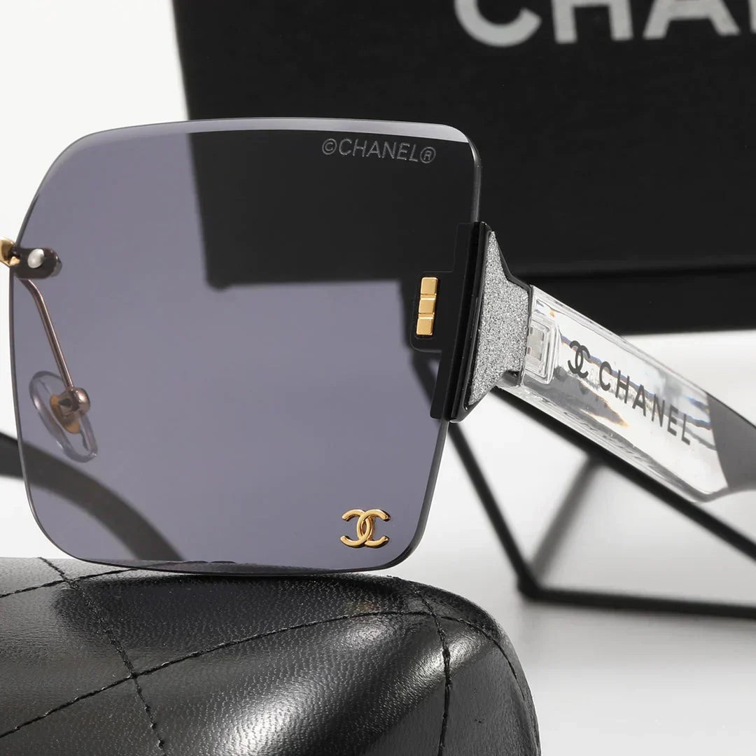 6-color fashionable transparent printing temple polarized sunglasses
