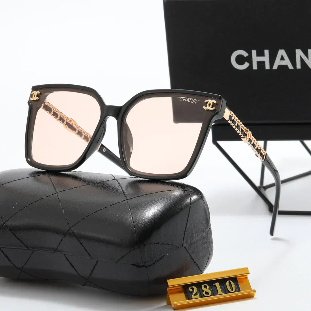 8-Color Fashion  Mirror Temple Polarized Sunglasses