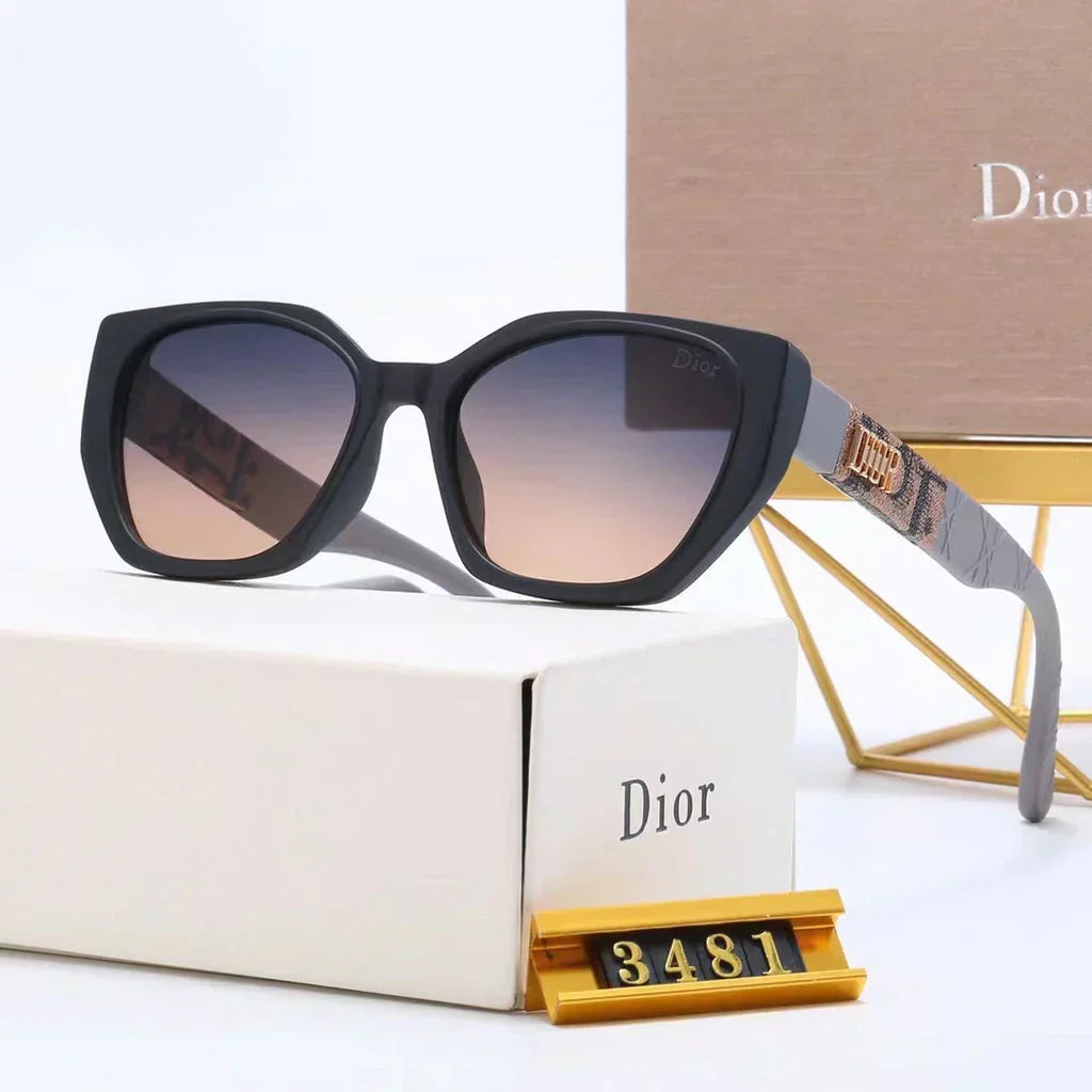 4-color fashion printing temple polarized sunglasses