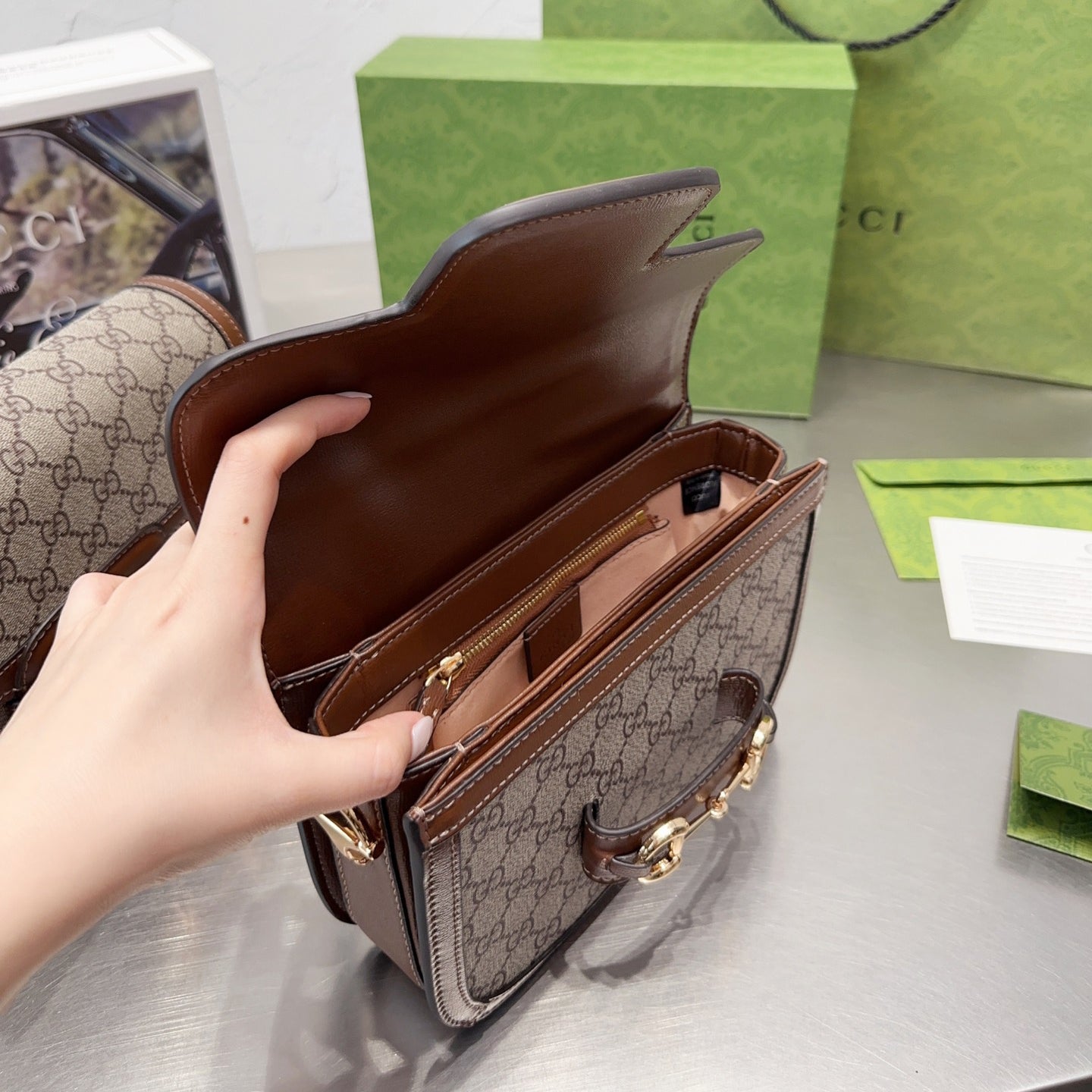 Brown Vintage 1955 Handbag