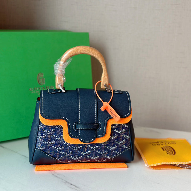 Retro Mini Top Handle Bag