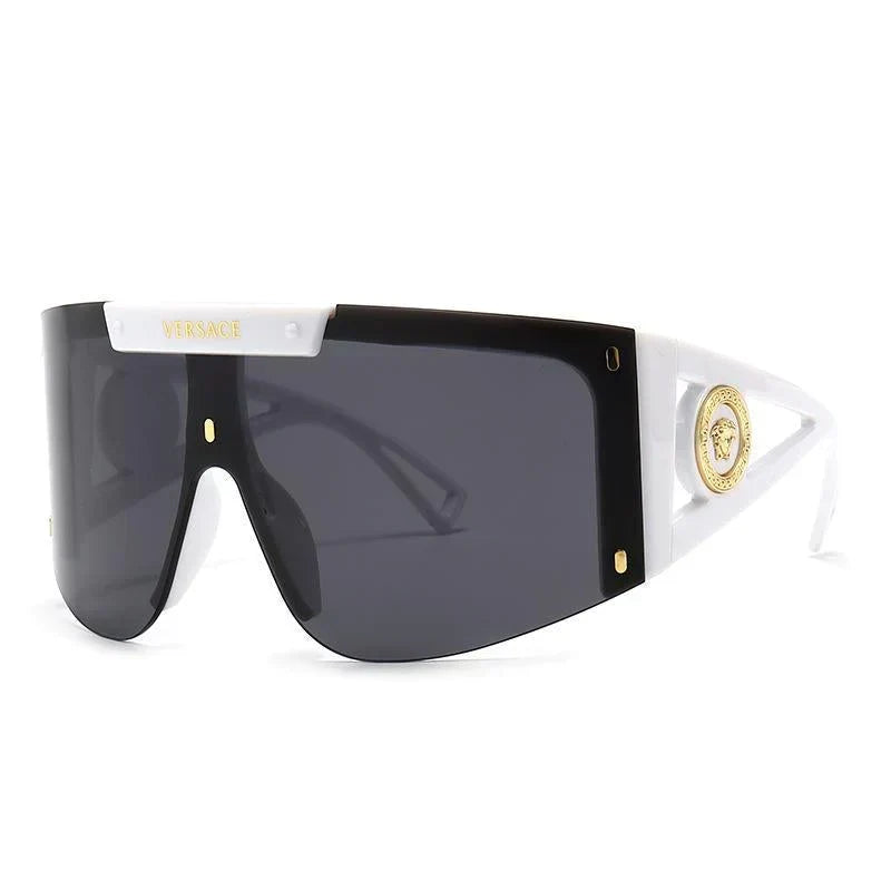 6 Colors One-piece Oversized Frame One-piece Retro Modern Charm Sunglasses