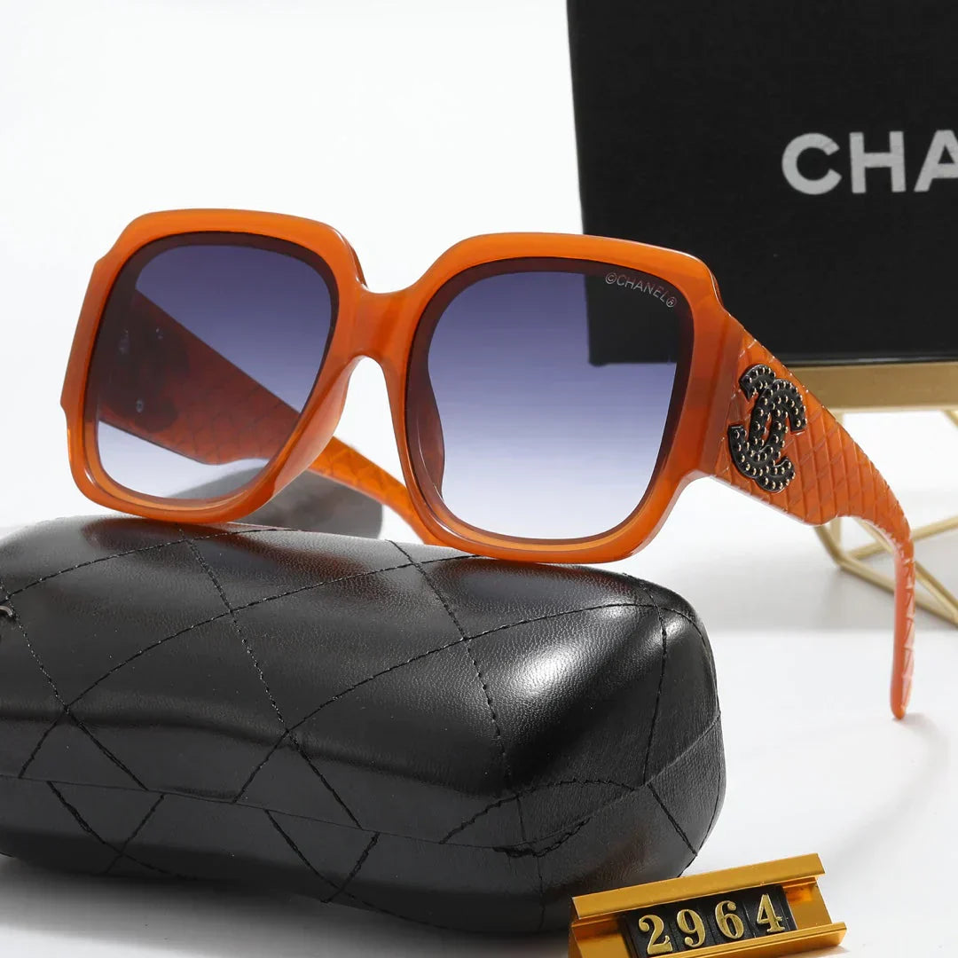 5 Colors Simple Fish Pattern Polarized Sunglasses