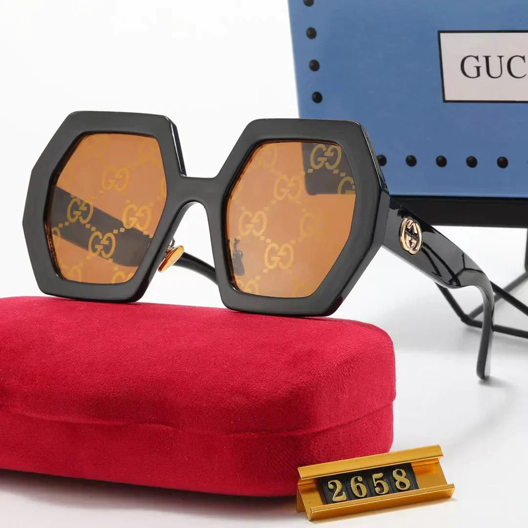 6-color fashion  rhombus frame sunglasses polarizer