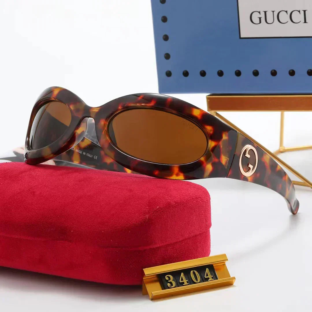 4-color fashion letter polarized sunglasses