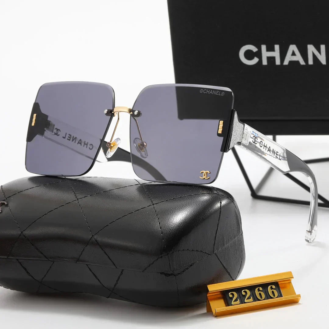 6-color fashionable transparent printing temple polarized sunglasses